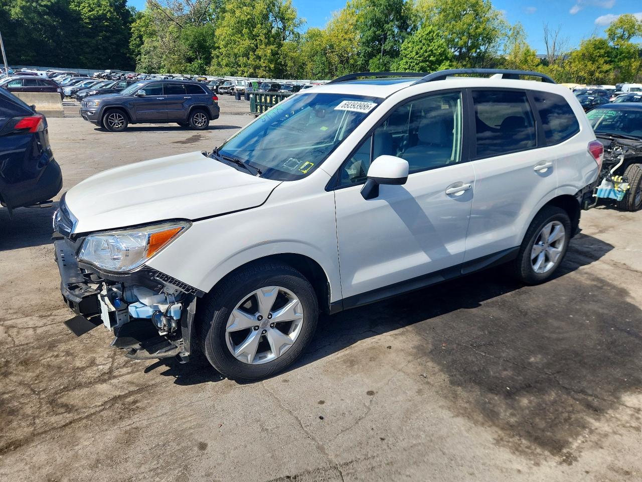 2016 SUBARU FORESTER 2.5I PREMIUM | JF2SJADC8GH564699 | UPCARS