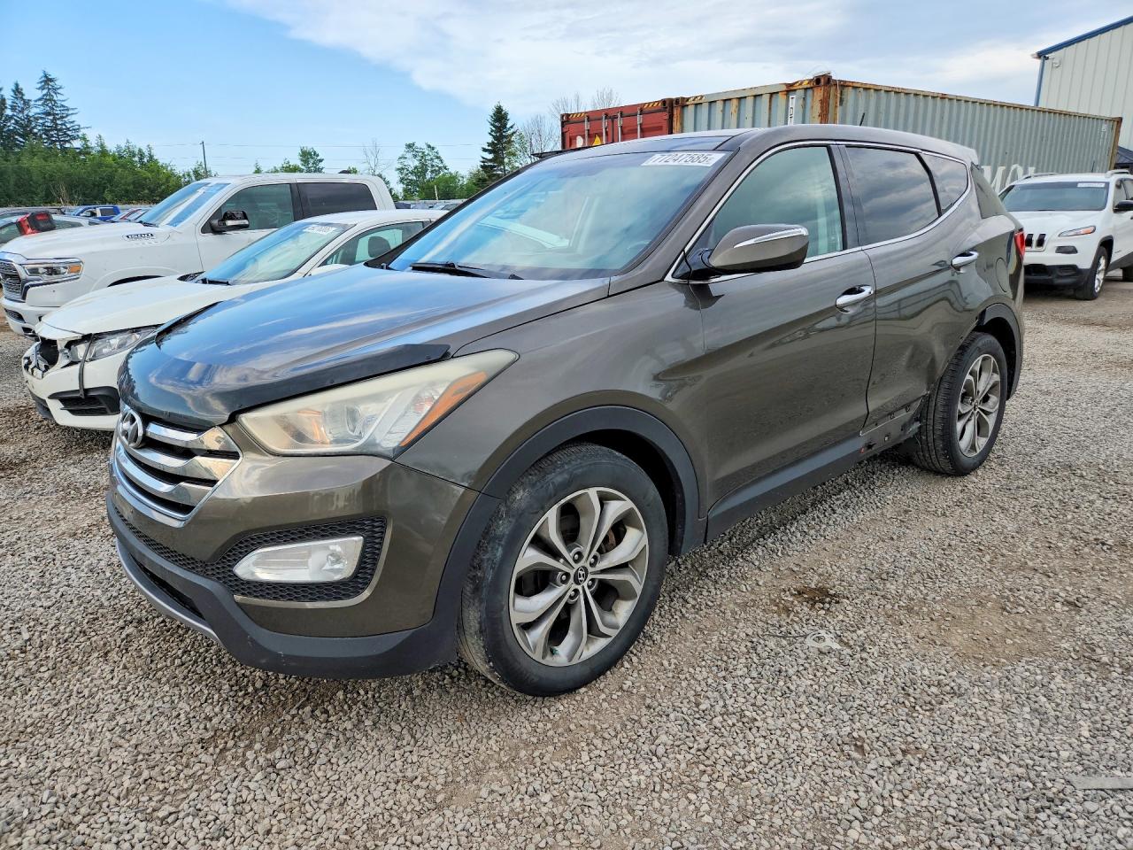 2013 HYUNDAI SANTA FE 2.0T | 5XYZUDLA0DG089205 | UPCARS