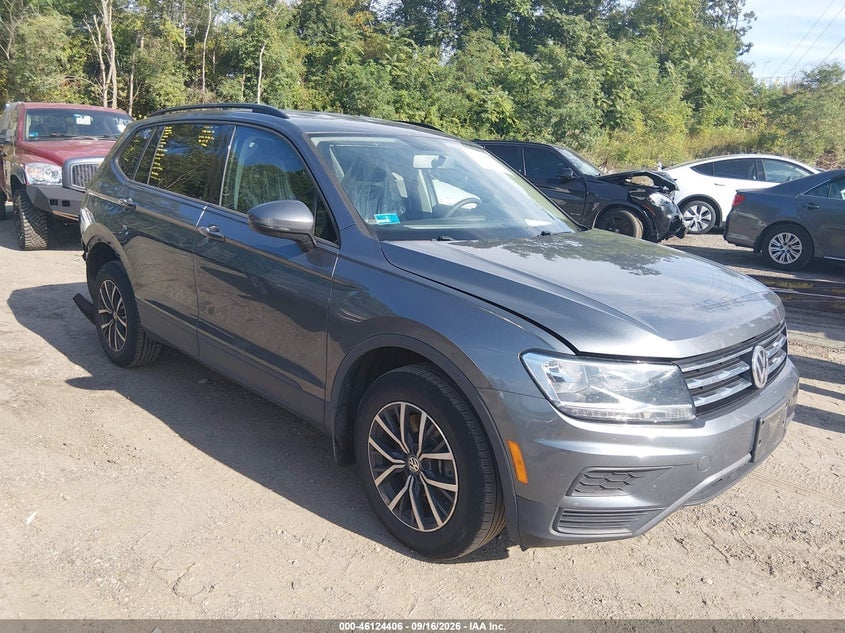 2021 VOLKSWAGEN TIGUAN 2.0T S | 3VV0B7AX7MM037288 | UPCARS