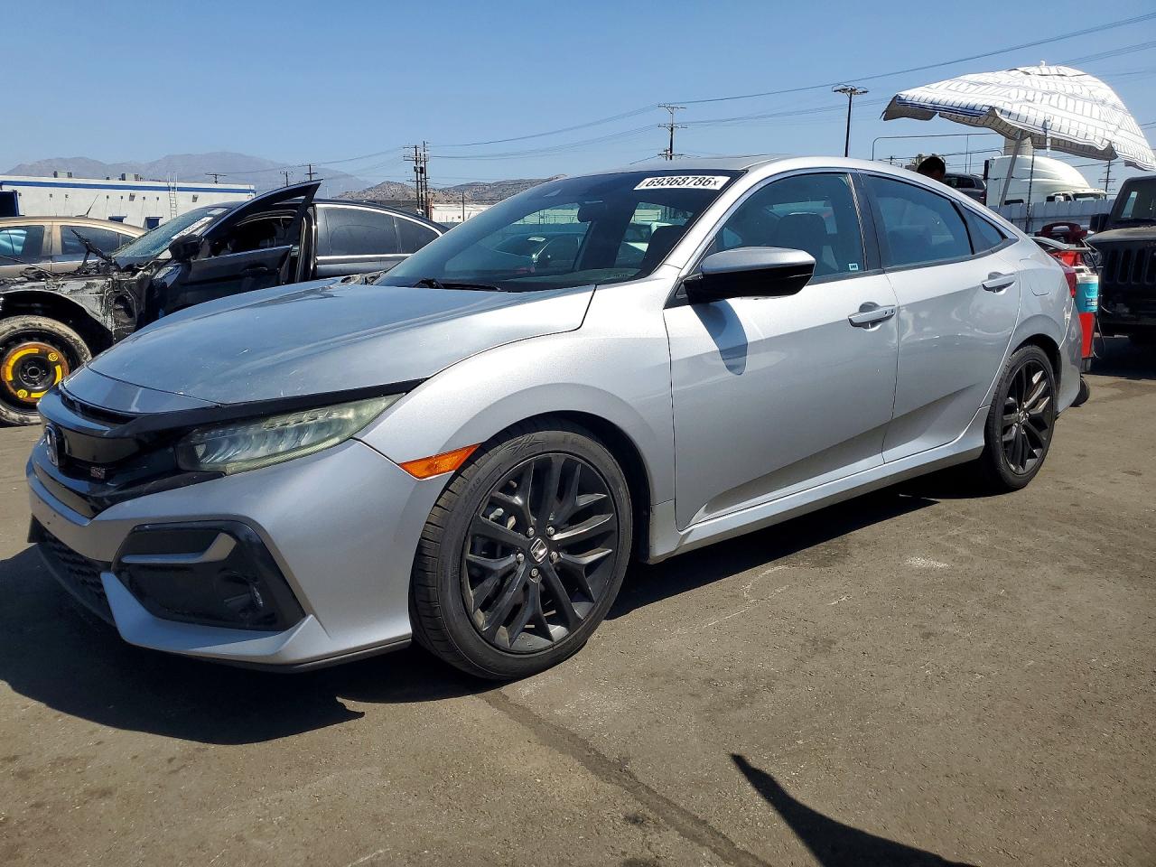 2020 HONDA CIVIC SI | 2HGFC1E58LH701060 | UPCARS