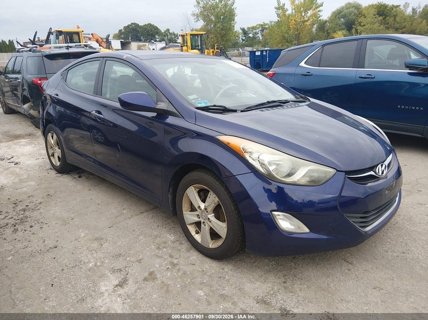2012 HYUNDAI ELANTRA GLS | 5NPDH4AE1CH097552 | UPCARS