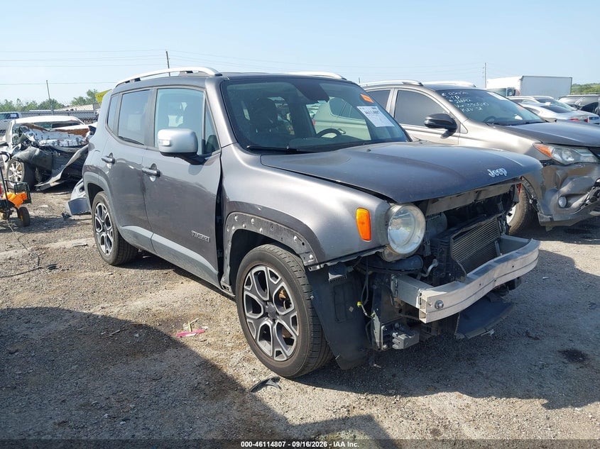 2018 JEEP RENEGADE LIMITED FWD | ZACCJADB6JPH70792 | UPCARS