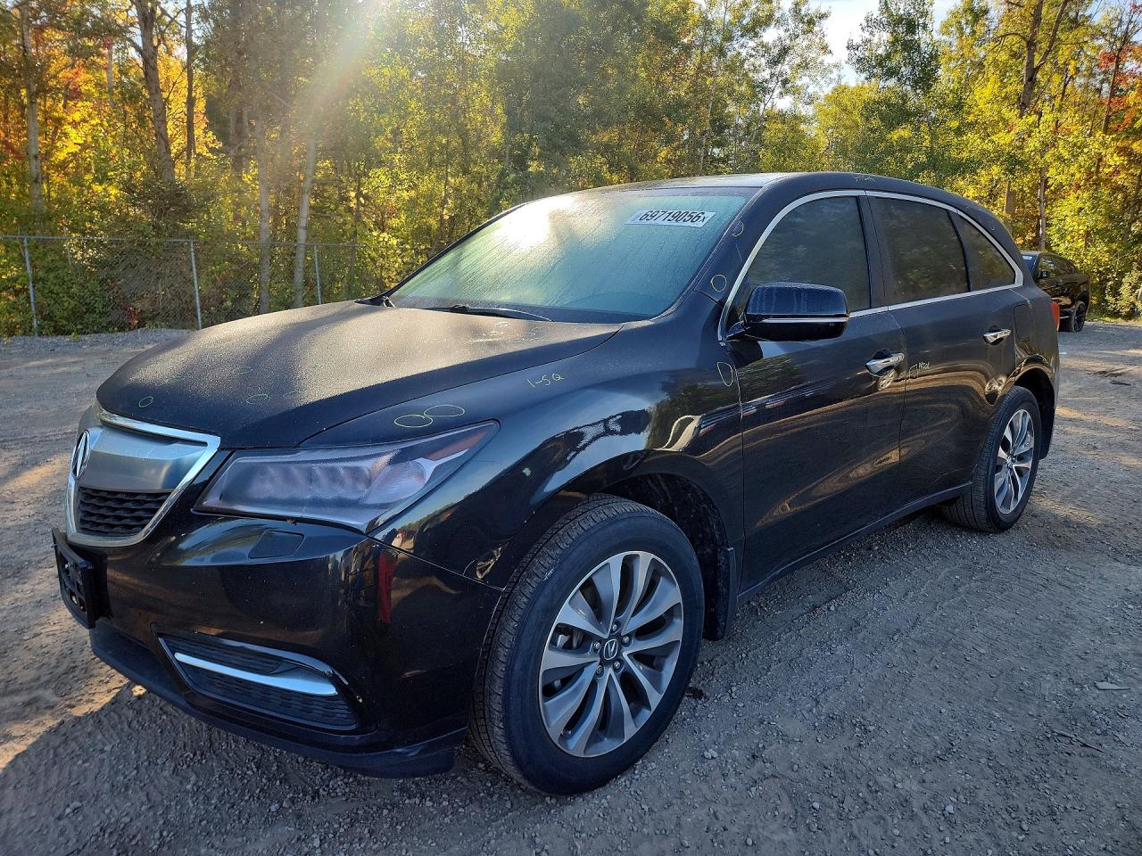 2016 ACURA MDX TECHNOLOGY | 5FRYD4H4XGB506841 | UPCARS