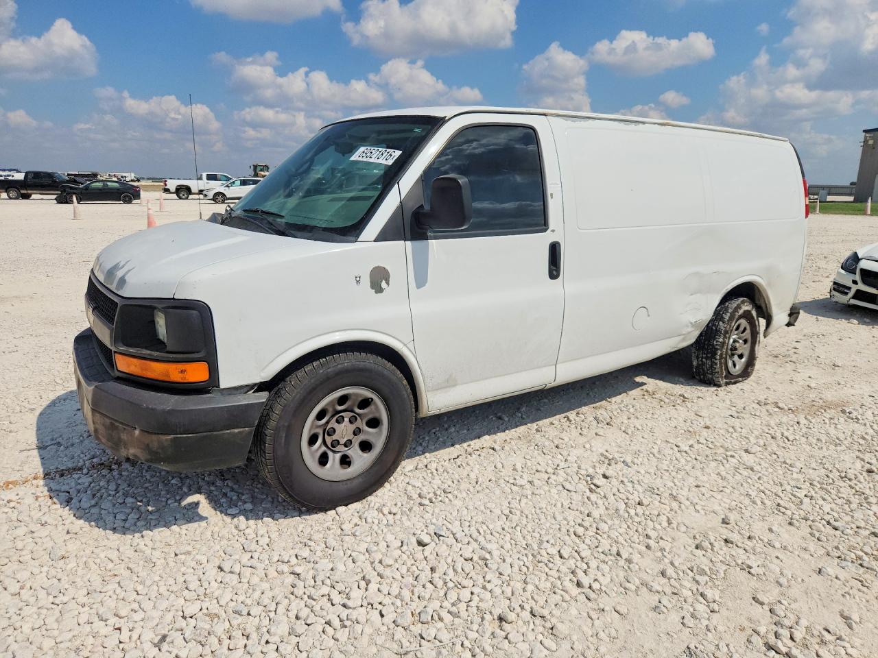 2012 CHEVROLET EXPRESS G1 DELIVERY VAN | 1GCSGAFX5C1146892 | UPCARS