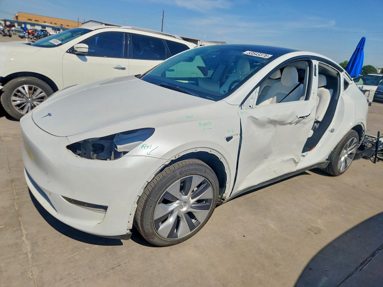 2023 TESLA MODEL Y | 7SAYGDEE8PA095431 | UPCARS