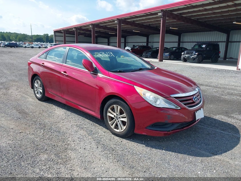 2014 HYUNDAI SONATA GLS | 5NPEB4AC8EH942369 | UPCARS