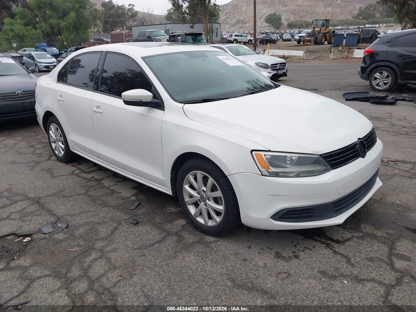 2012 VOLKSWAGEN JETTA 2.5L SE | 3VWDP7AJ9CM412879 | UPCARS