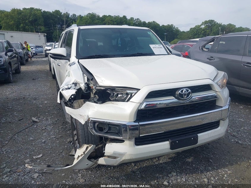 2016 TOYOTA 4RUNNER LIMITED | JTEZU5JR8G5142384 | UPCARS