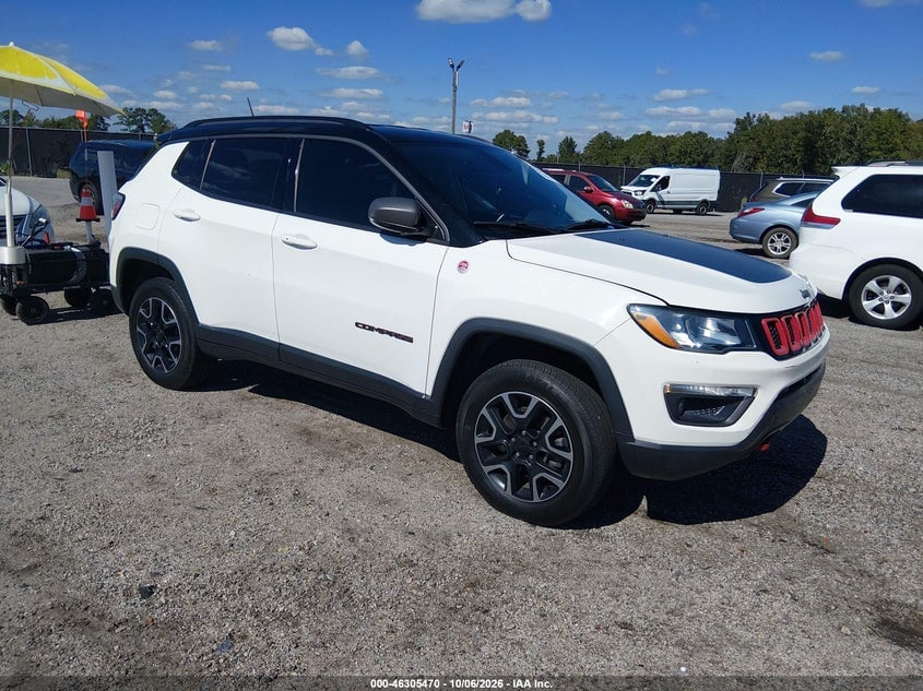 2019 JEEP COMPASS TRAILHAWK 4X4 | 3C4NJDDB0KT728574 | UPCARS
