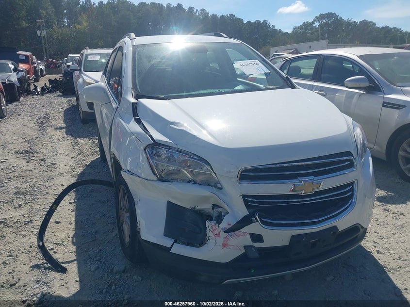 2016 CHEVROLET TRAX LT | KL7CJLSB3GB683494 | UPCARS