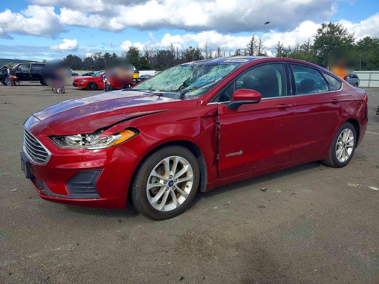 2019 FORD FUSION SE | 3FA6P0LU6KR111195 | UPCARS