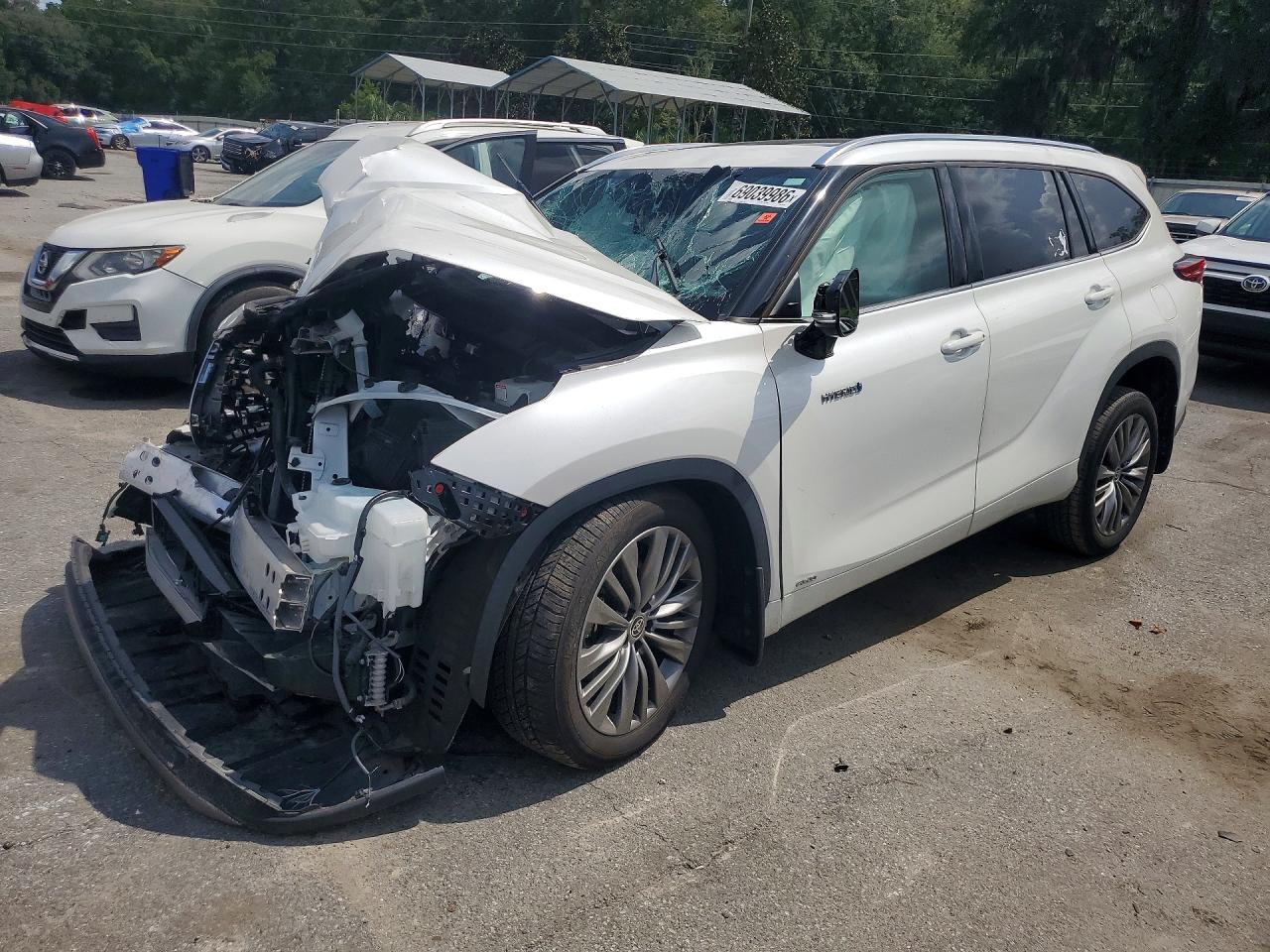 2021 TOYOTA HIGHLANDER HYBRID PLATINUM | 5TDEBRCH3MS015746 | UPCARS