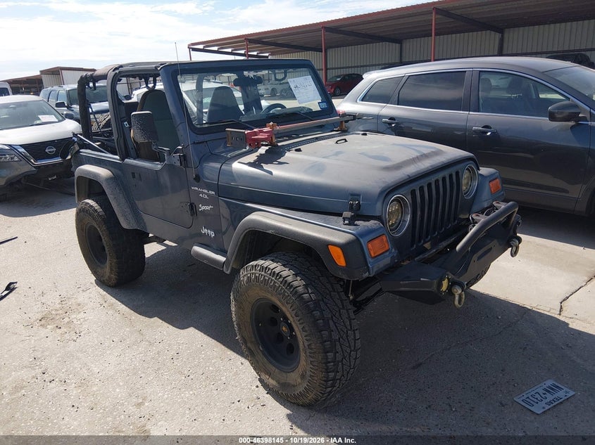 2002 JEEP WRANGLER SPORT | 1J4FA49S42P745468 | UPCARS