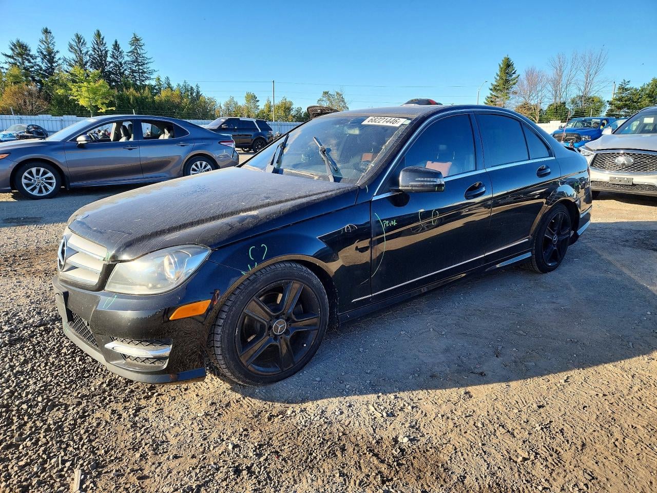 2012 MERCEDES-BENZ C-CLASS 250 4MATIC | WDDGF8FB7CA717925 | UPCARS