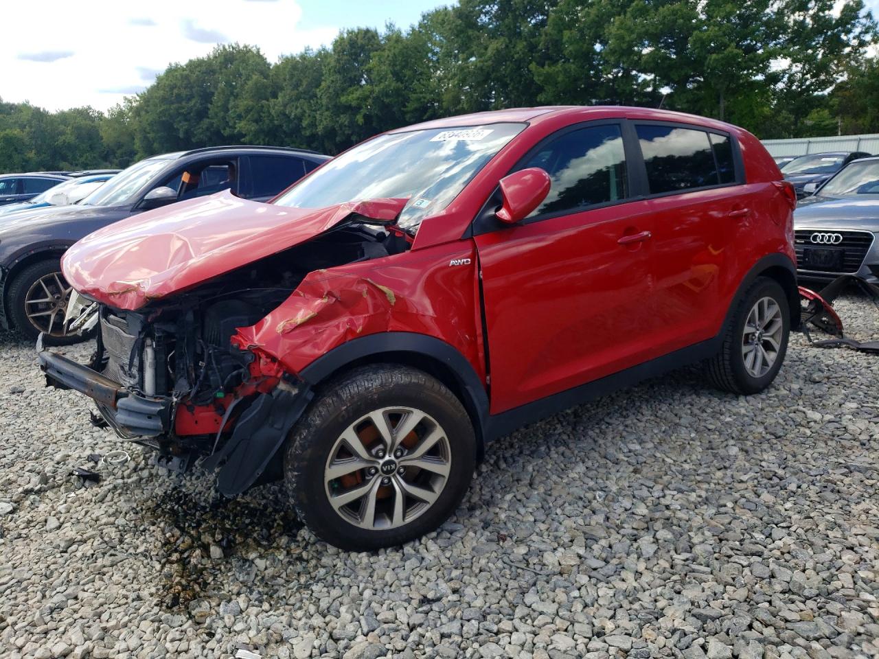 2014 KIA SPORTAGE LX | KNDPBCAC3E7581673 | UPCARS