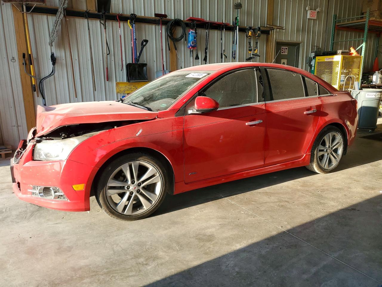 2014 CHEVROLET CRUZE LTZ | 1G1PG5SB8E7212349 | UPCARS