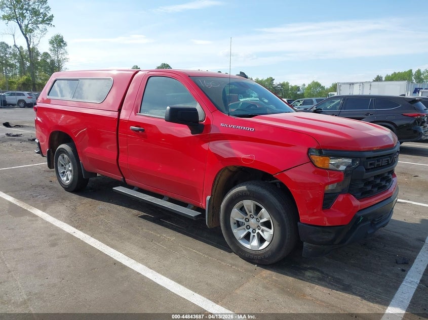 2024 CHEVROLET SILVERADO 1500 2WD  LONG BED WT | 3GCNAAEDXRG102189 | UPCARS