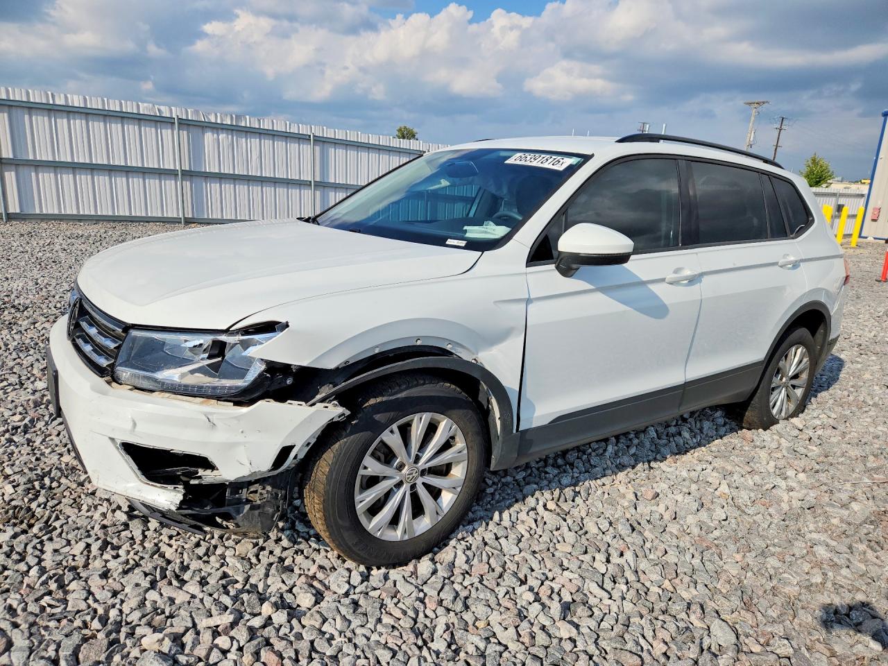 2019 VOLKSWAGEN TIGUAN S | 3VV0B7AX2KM194112 | UPCARS