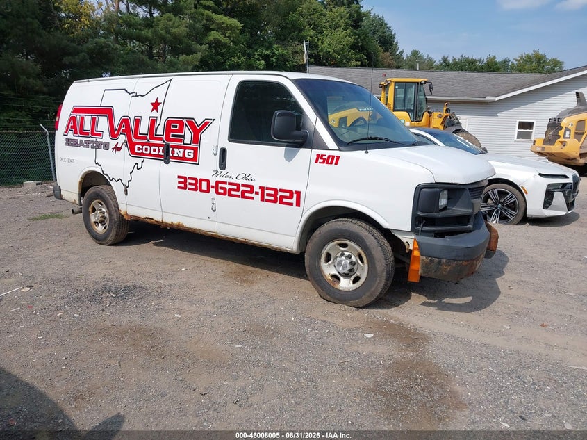 2009 CHEVROLET EXPRESS 2500 WORK VAN | 1GCGG25C191113004 | UPCARS