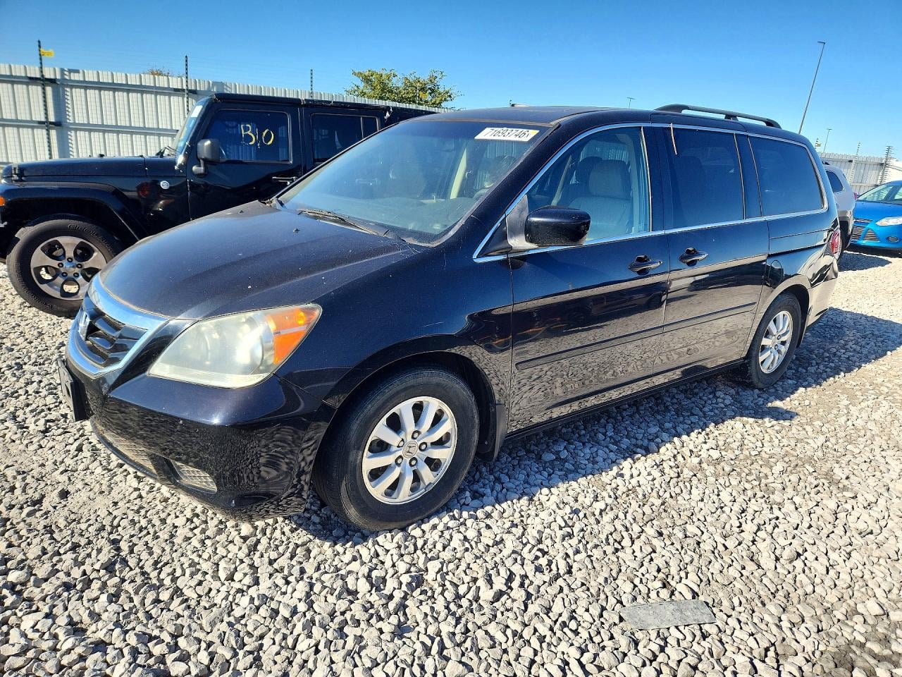 2008 HONDA ODYSSEY EXL | 5FNRL38608B000537 | UPCARS