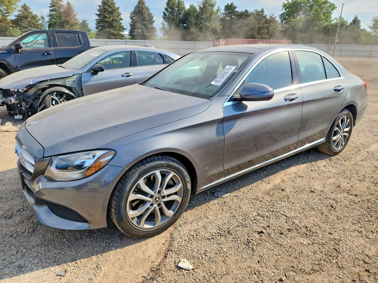 2017 MERCEDES-BENZ C-CLASS 300 4MATIC | 55SWF4KB8HU227608 | UPCARS