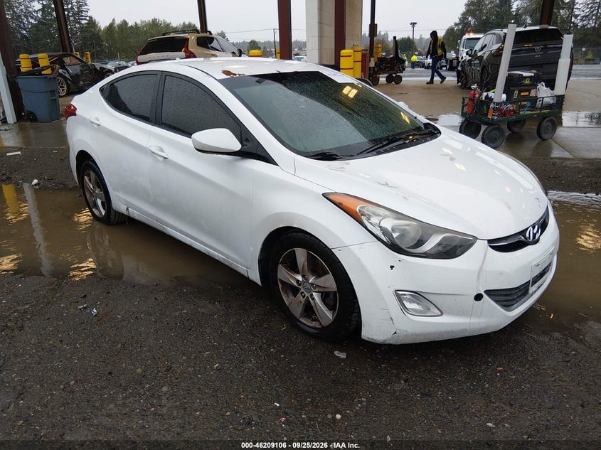 2013 HYUNDAI ELANTRA GLS | 5NPDH4AEXDH232903 | UPCARS