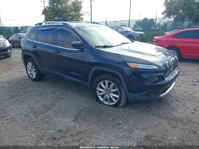 2016 JEEP CHEROKEE LIMITED | 1C4PJMDS7GW144991 | UPCARS