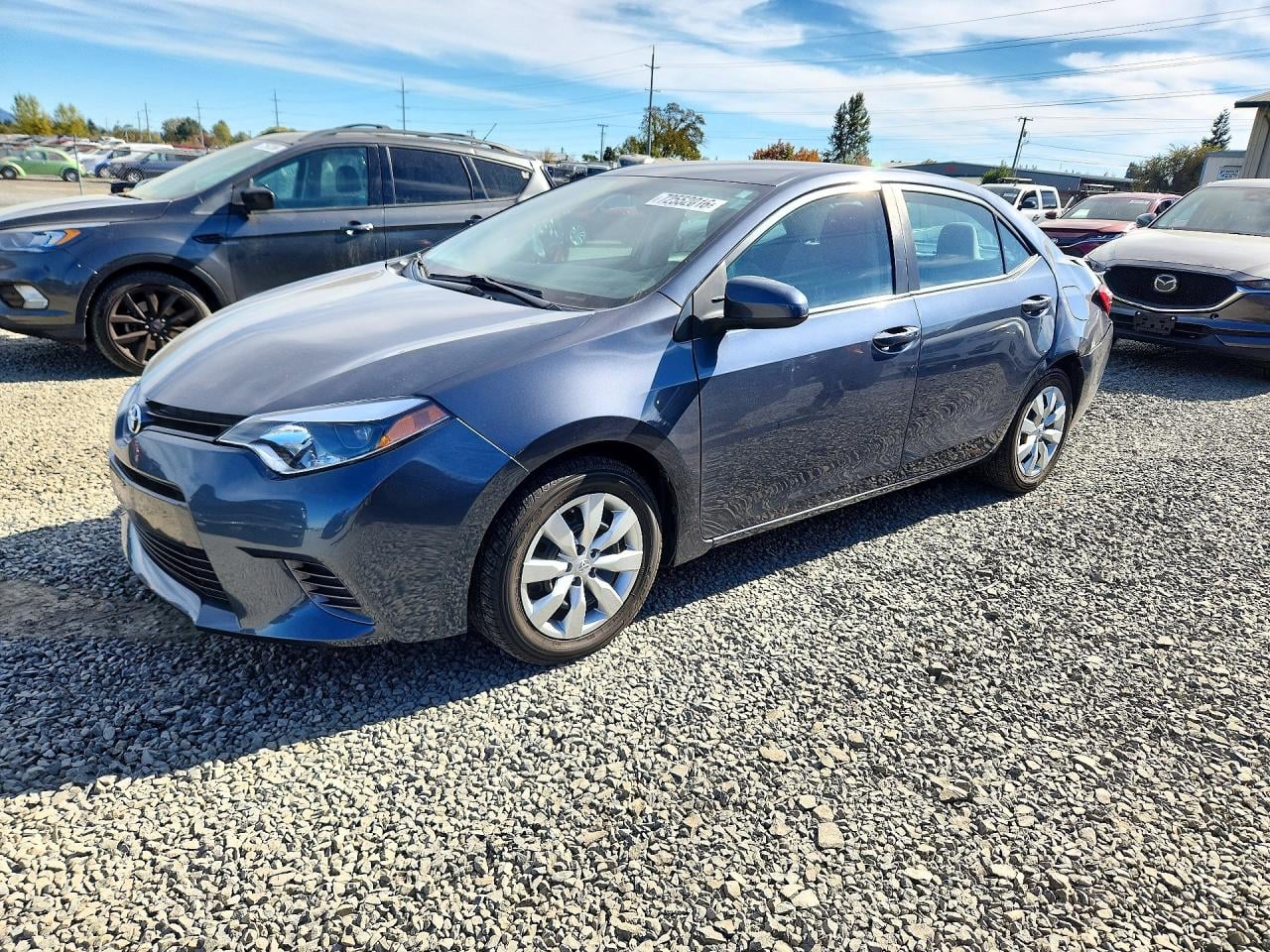 2016 TOYOTA COROLLA LE | 5YFBURHE8GP398950 | UPCARS