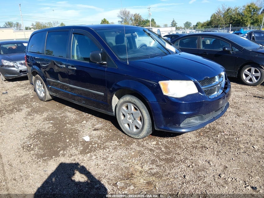 2013 DODGE GRAND CARAVAN AMERICAN VALUE PKG | 2C4RDGBG1DR593295 | UPCARS