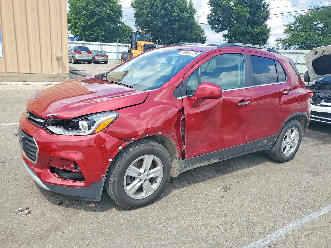 2019 CHEVROLET TRAX 1LT | 3GNCJLSB7KL168970 | UPCARS