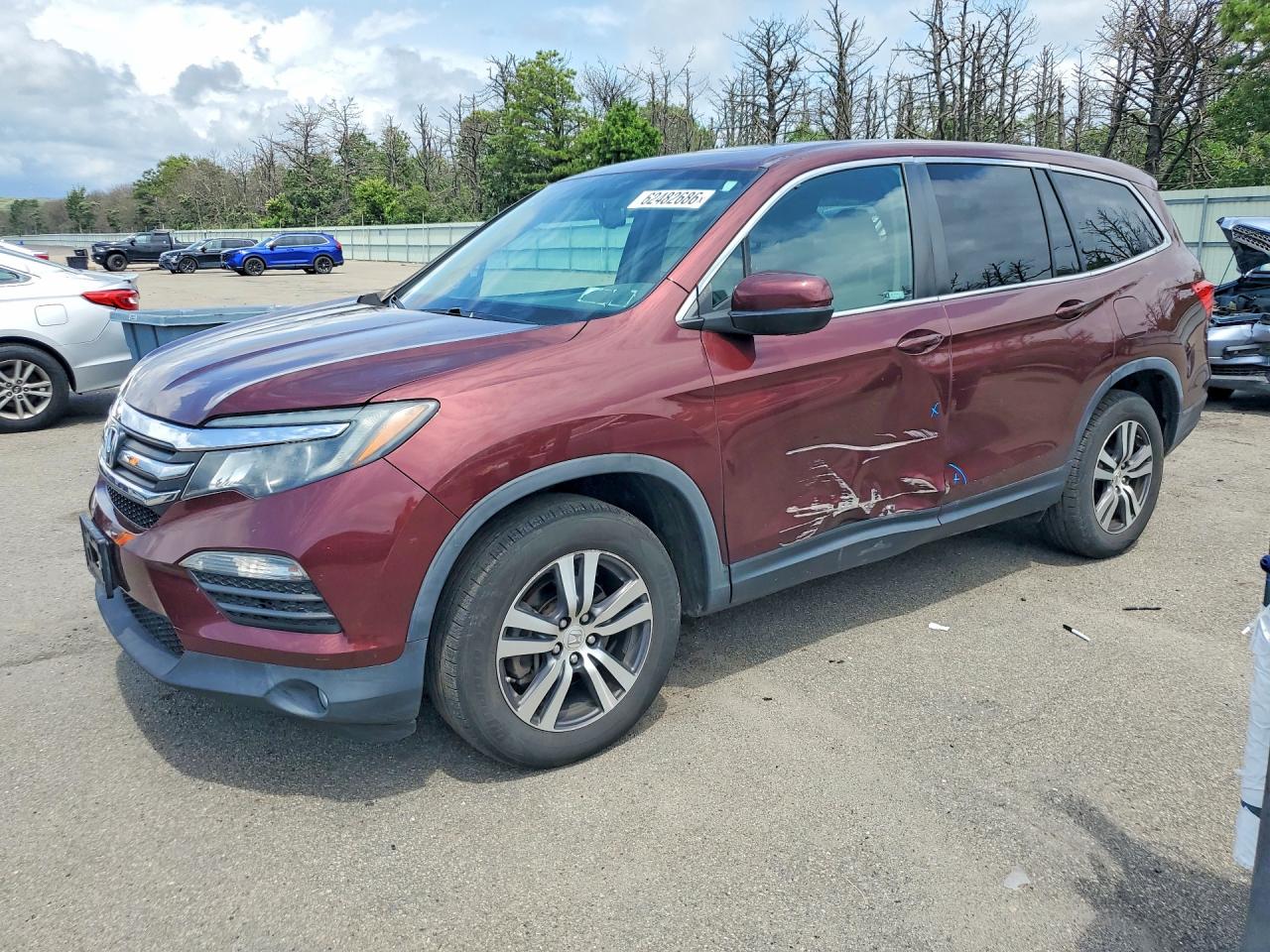 2018 HONDA PILOT EXL | 5FNYF6H59JB058938 | UPCARS