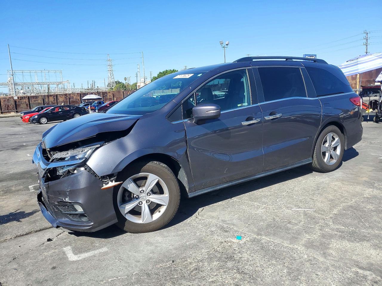2018 HONDA ODYSSEY EXL | 5FNRL6H79JB110955 | UPCARS