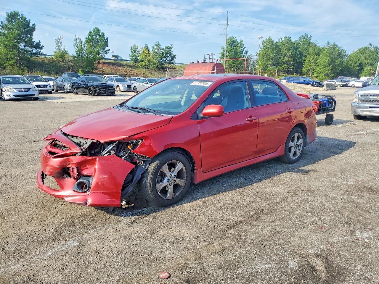 2011 TOYOTA COROLLA S | 2T1BU4EE5BC741519 | UPCARS
