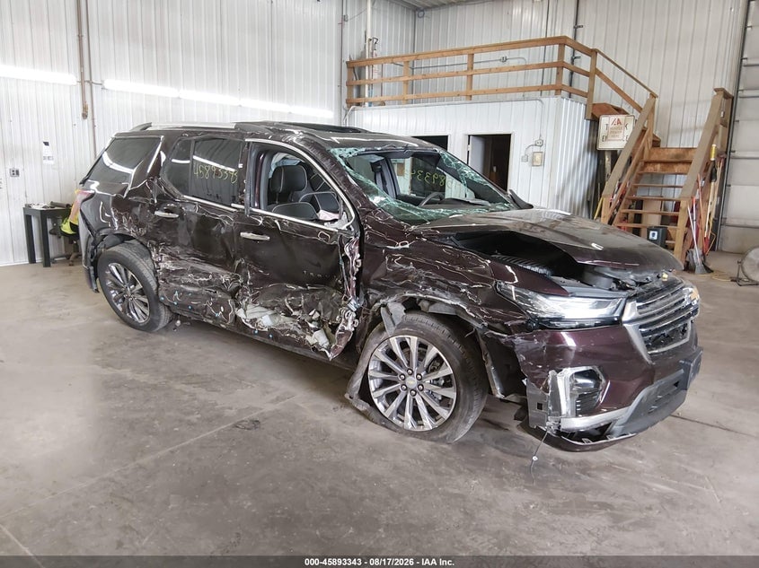 2022 CHEVROLET TRAVERSE AWD PREMIER | 1GNEVKKW5NJ127775 | UPCARS