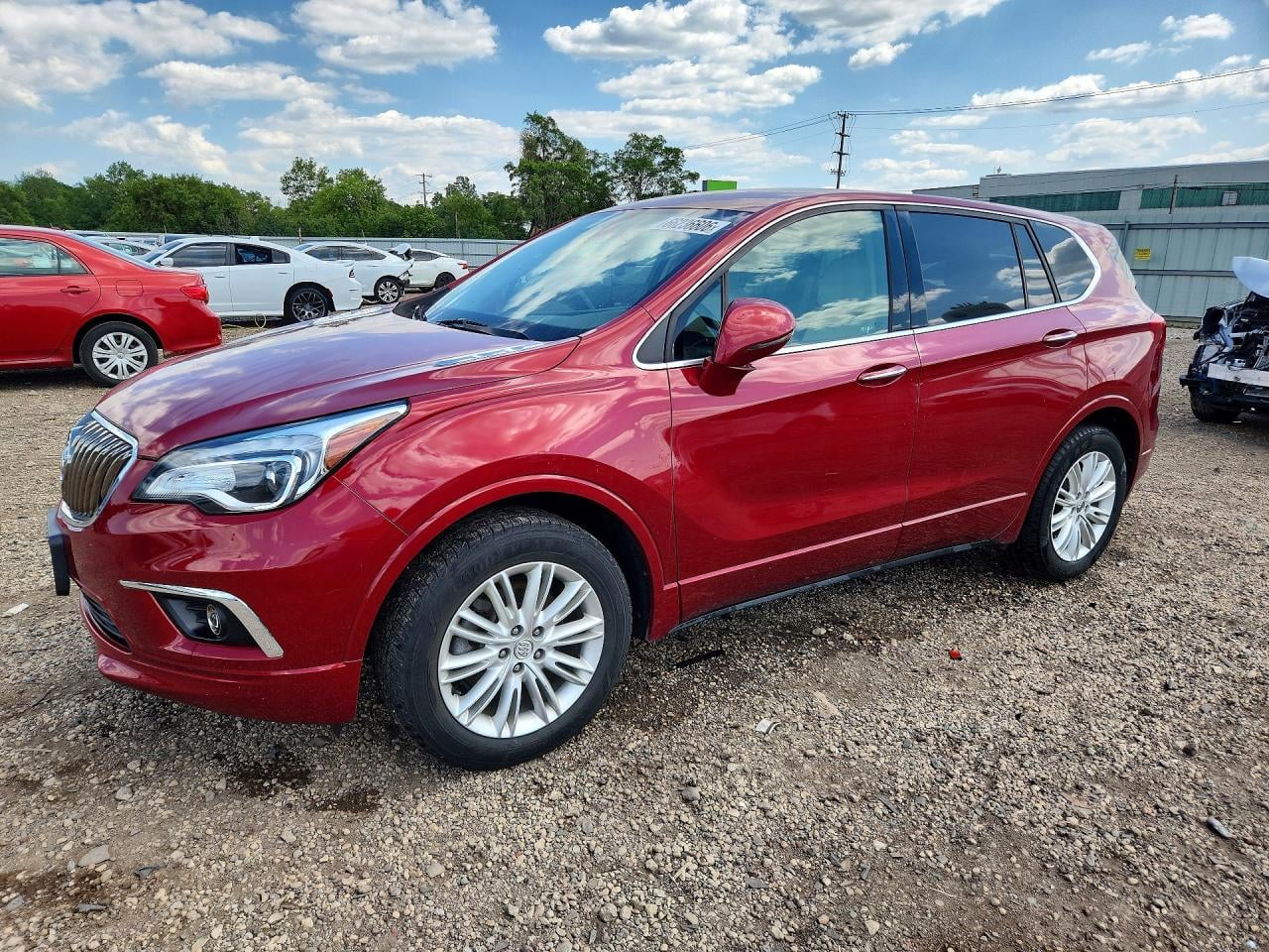 2017 BUICK ENVISION PREFERRED | LRBFXASA2HD087923 | UPCARS