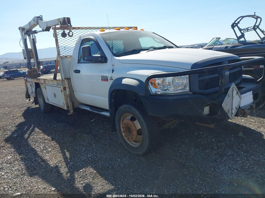 2008 DODGE RAM 5500 HD CHASSI ST/SLT | 3D6WD76A48G228544 | UPCARS