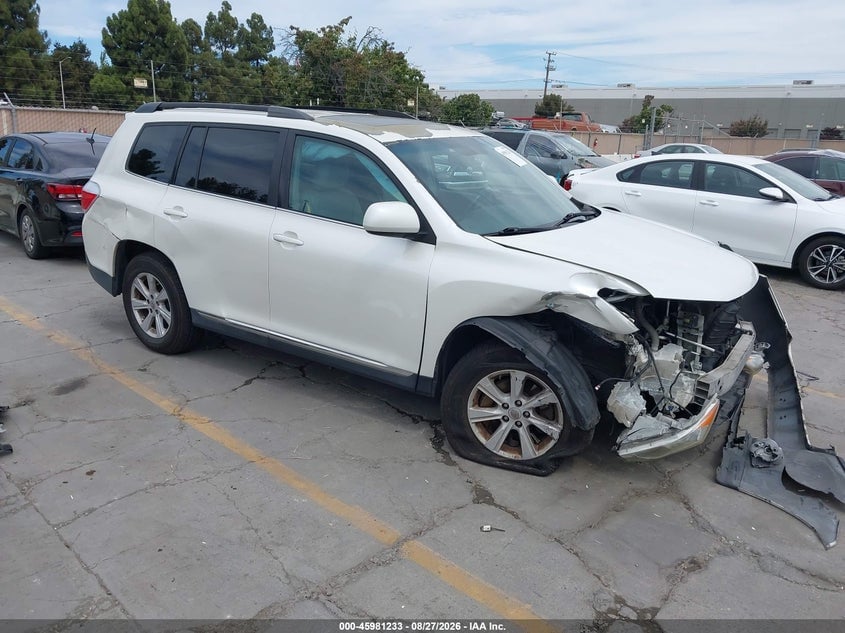 2013 TOYOTA HIGHLANDER SE V6 | 5TDBK3EH2DS260647 | UPCARS