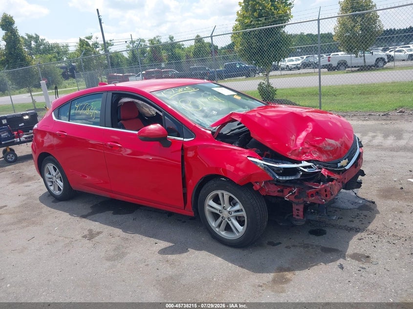 2017 CHEVROLET CRUZE LT AUTO | 3G1BE6SM5HS542172 | UPCARS