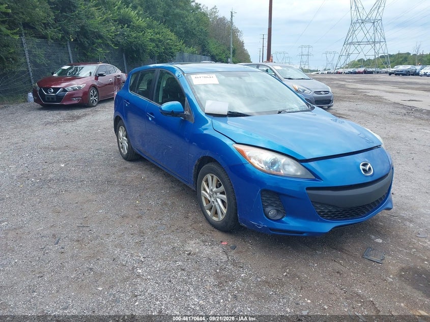 2012 MAZDA MAZDA3 I TOURING | JM1BL1L88C1612873 | UPCARS