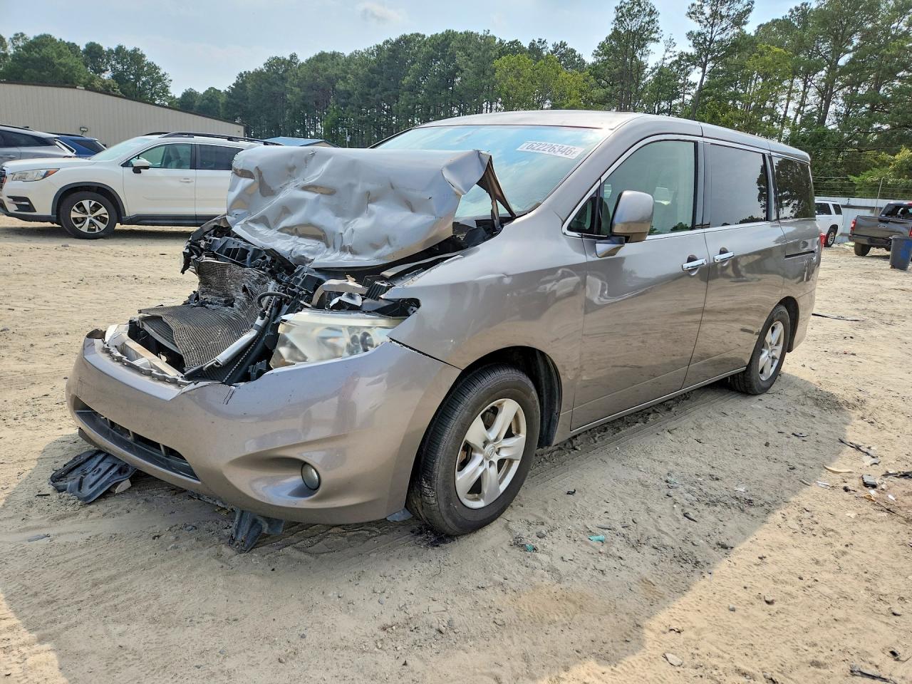 2012 NISSAN QUEST 3.5 S | JN8AE2KP7C9045646 | UPCARS