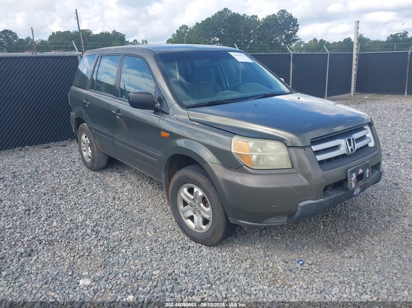 2006 HONDA PILOT LX | 5FNYF28116B026692 | UPCARS