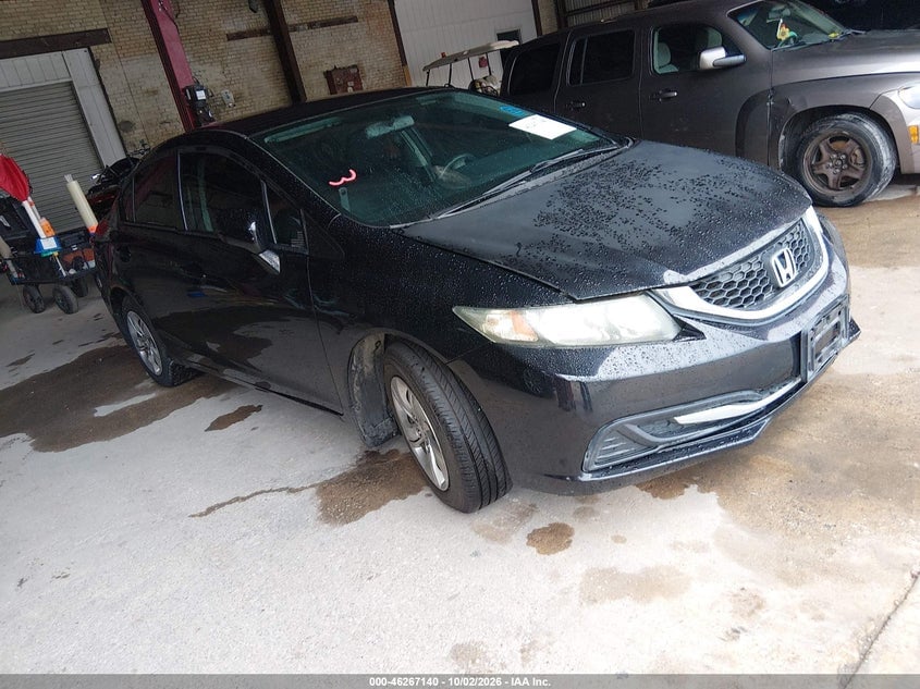 2014 HONDA CIVIC LX | 19XFB2F51EE038015 | UPCARS