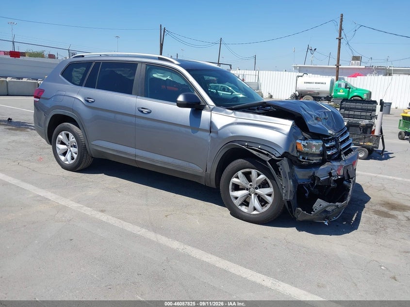 2019 VOLKSWAGEN ATLAS 3.6L V6 SE | 1V2DR2CA3KC552101 | UPCARS