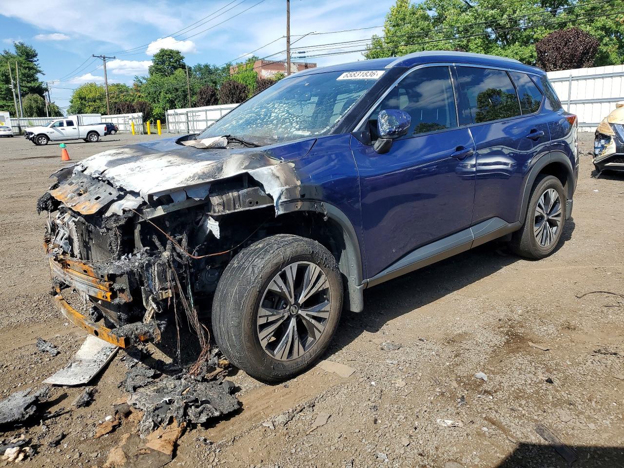 2021 NISSAN ROGUE SV | JN8AT3BB3MW212068 | UPCARS