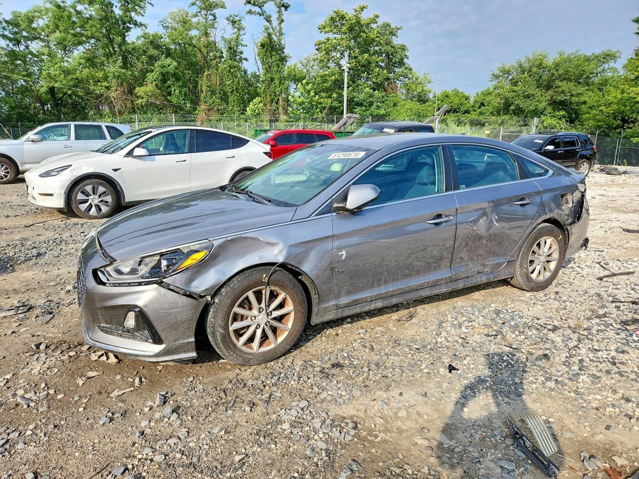 2019 HYUNDAI SONATA SE | 5NPE24AF3KH755837 | UPCARS