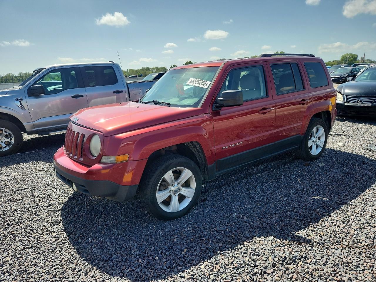 2012 JEEP PATRIOT LATITUDE | 1C4NJPFB8CD660790 | UPCARS