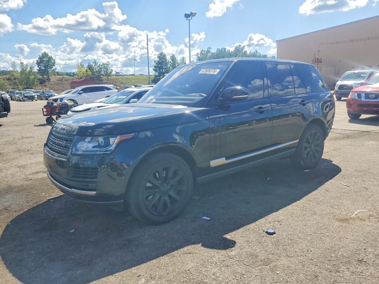 2017 LAND ROVER RANGEROVER HSE | SALGS2FV9HA377500 | UPCARS