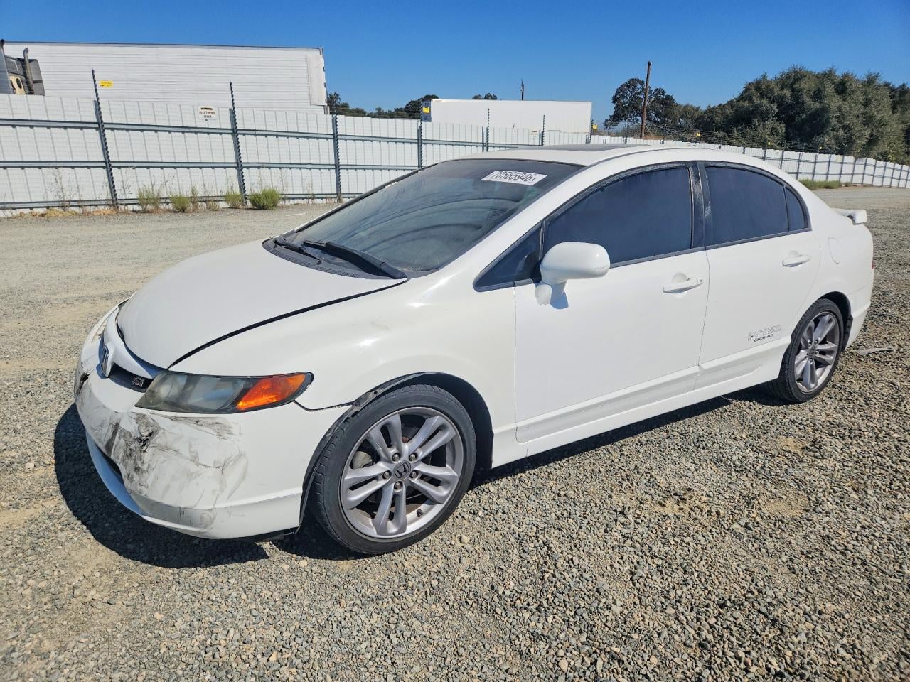 2007 HONDA CIVIC SI | 2HGFA55587H705922 | UPCARS