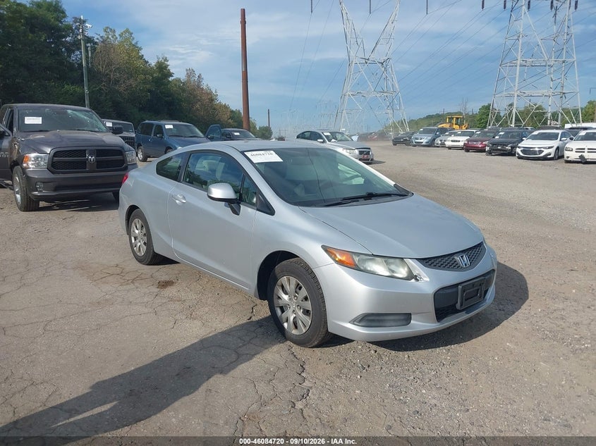 2012 HONDA CIVIC LX | 2HGFG3B57CH510914 | UPCARS