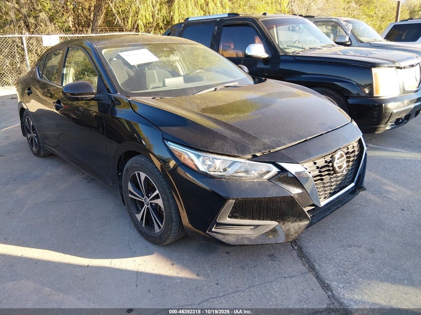 2022 NISSAN SENTRA SV XTRONIC CVT | 3N1AB8CV4NY296130 | UPCARS